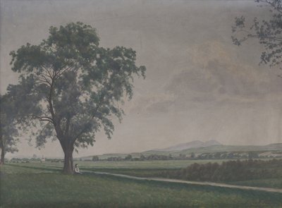 Landscape Near Pribovce Village by Ivan Zabota
